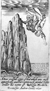 Frontispice de Religio Medici de Sir Thomas Browne, 1645 - English School