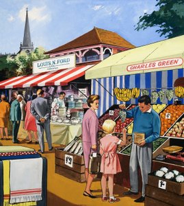 Vendeur de fruits - English School