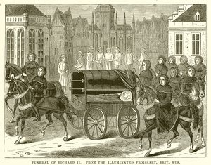 Funérailles de Richard II - English School