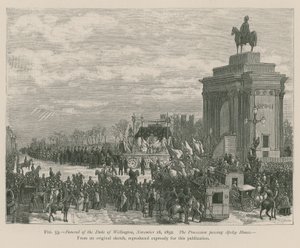 Funérailles du duc de Wellington - English School