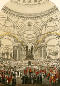 Funérailles du duc de Wellington à St Paul - English School