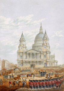 Funérailles du défunt duc de Wellington