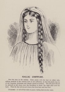 Coiffure gauloise (gravure) - English School