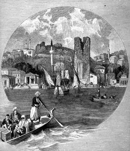 Gallipoli, sur les Dardanelles, Turquie, tiré de 