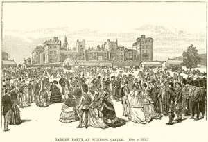 Garden-party au château de Windsor