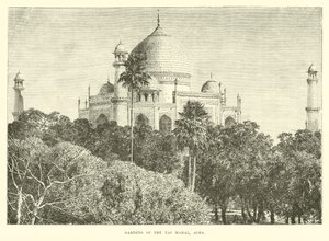 Jardins du Taj Mahal, Agra - English School