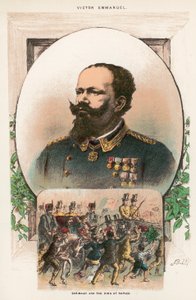 Garibaldi et le roi à Naples - English School