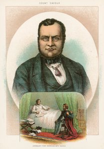 Première rencontre de Garibaldi avec Cavour