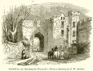 Porte du palais de Richmond - English School