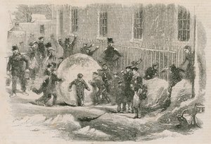Se rassemblant au fur et à mesure; ou la boule de neige monstre - English School