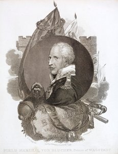Gebhard von Blucher, maréchal de camp prussien