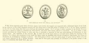 Gemme gravée avec le Bon Pasteur typique - English School