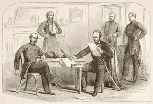 Le général Joseph Eggleston Johnston rend l