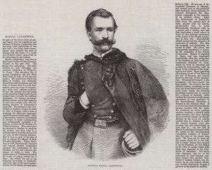 Général Marian Langiewicz (gravure)