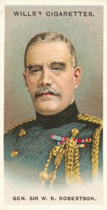 Général Sir W R Robertson - English School