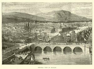Vue générale de Belfast - English School