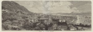 Vue générale de Victoria à Hong Kong