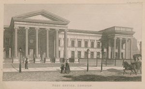 Vue générale du Bureau de Poste - English School