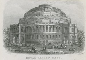 Vue générale du Royal Albert Hall - English School
