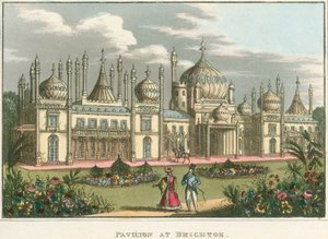 Vue générale du Royal Pavilion à Brighton