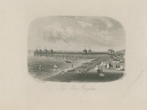 Vue générale de la nouvelle jetée à Brighton