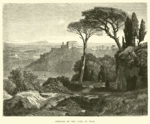 Genzano sur le Lac de Nemi - English School