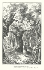 Geoffrey Chaucer (gravure) - English School
