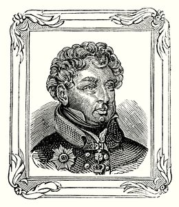 George Augustus Frederick IV, fils de George III, né le 12 août 1762; proclamé le 31 janvier 1820; couronné le 19 juillet 1821 - English School