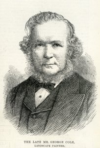 George Cole (1810-83) de The Illustrated London News 29 septembre 1883 - English School