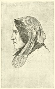 George Eliot (gravure) - English School