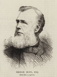 George Hope, Esquire (gravure) - English School