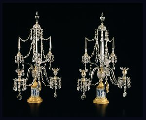 Candélabre George III, vers 1790