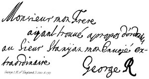 George I d