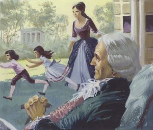 George Washington dans la vieillesse