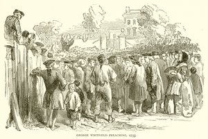 George Whitfield prêchant, 1735
