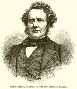 George Wilson, Président de la Ligue Anti-Corn-Law - English School