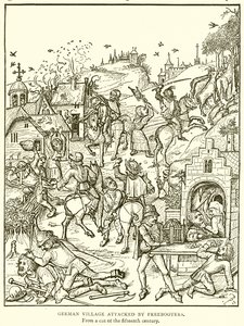 Village allemand attaqué par des maraudeurs - English School