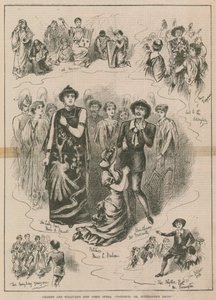 Nouvelle opérette comique de Gilbert & Sullivan, Patience; ou, La Fiancée de Bunthorne - English School
