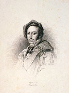 Gioacchino Antonio Rossini (1792-1868) 1820 - English School