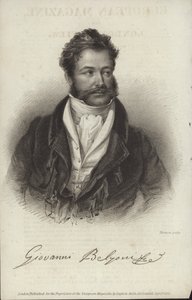 Giovanni Battista Belzoni - English School