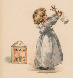 Fille avec poupée - English School