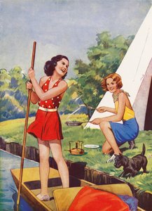 Filles au camp