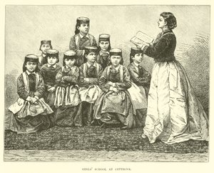 École de filles à Cettigne