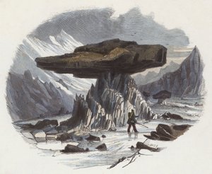 Tables de glacier (gravure en couleur) - English School