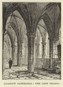 Cathédrale de Glasgow, la Chapelle de la Vierge - English School