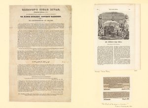 Gliddons Cigar Divan, établi en février 1825 - English School