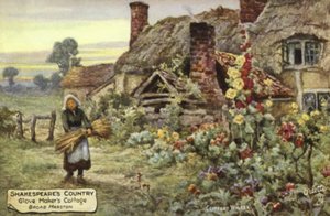 Cottage des fabricants de gants, Broad Marston, Worcestershire - English School
