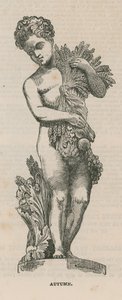 Goldsmiths Hall - Statues des saisons de Nixon : Automne - English School