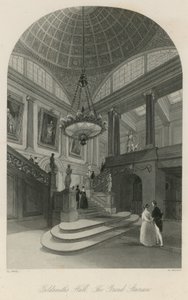 Goldsmiths Hall, le grand escalier - English School