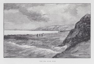 Golf : Le trou de mer, Elie (lithographie) - English School